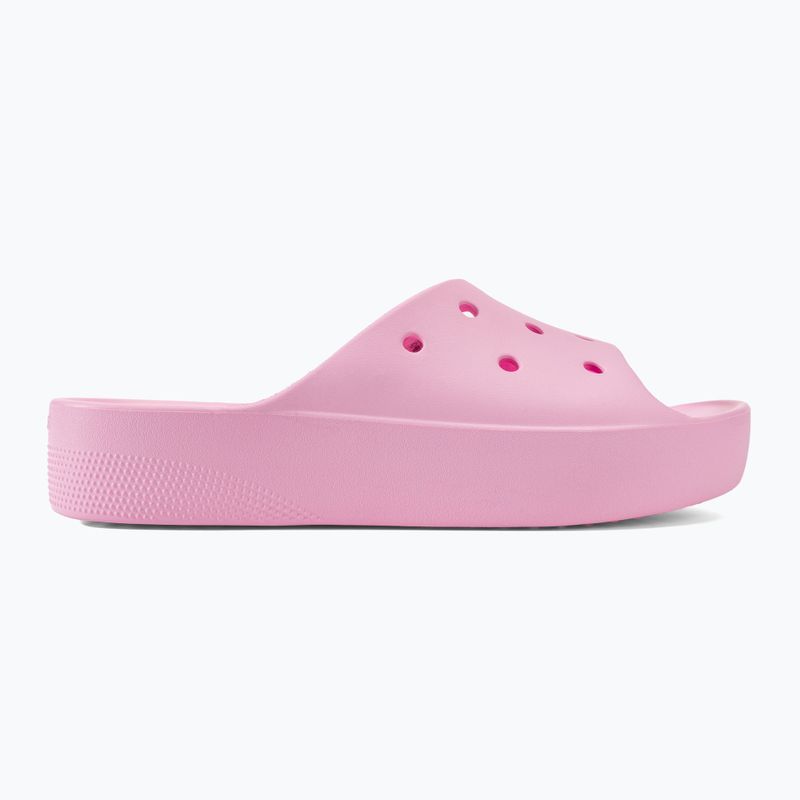 Жіночі шльопанці Crocs на класичній платформі з фламінго 2
