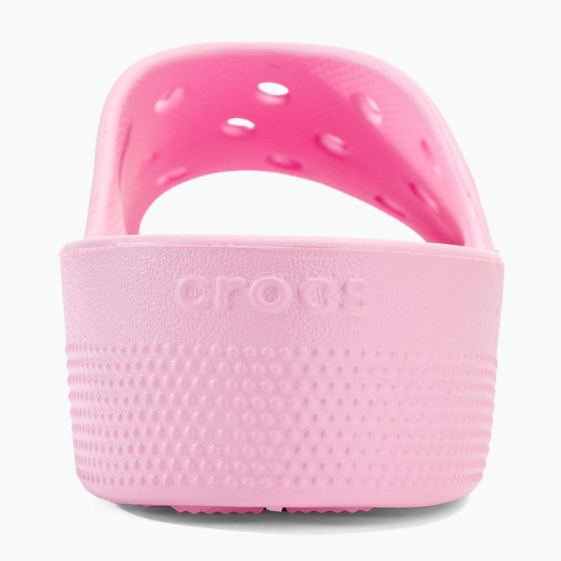 Жіночі шльопанці Crocs на класичній платформі з фламінго 6