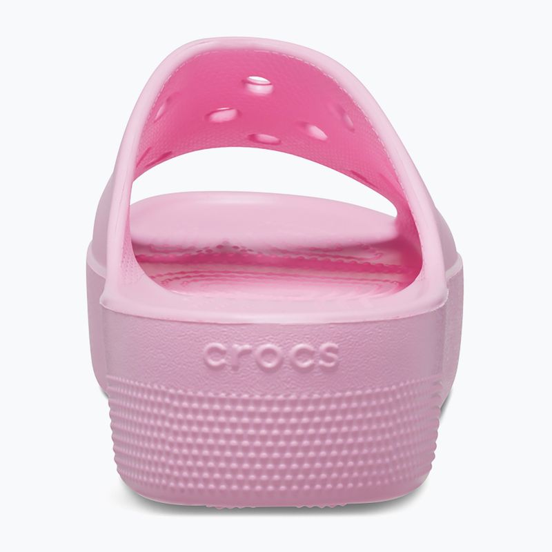 Жіночі шльопанці Crocs на класичній платформі з фламінго 10