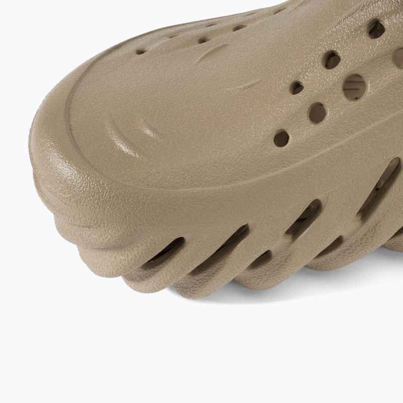 Шльопанці дитячі Crocs Echo Clog Kids khaki 8