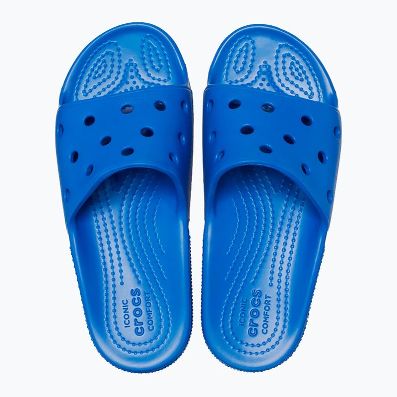 Дитячі шльопанці Crocs Classic на синьому болті 11