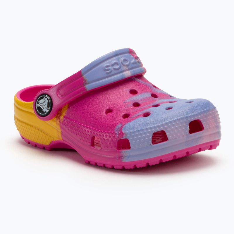 Шльопанці дитячі Crocs Classic Ombre Clog Toddler juice/multi