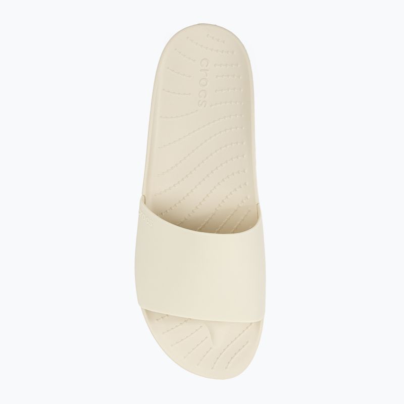 Жіночі шльопанці Crocs Splash Flip W 208361 з кістки 6