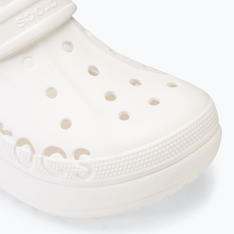 Сабо Crocs Baya на платформі білі 8