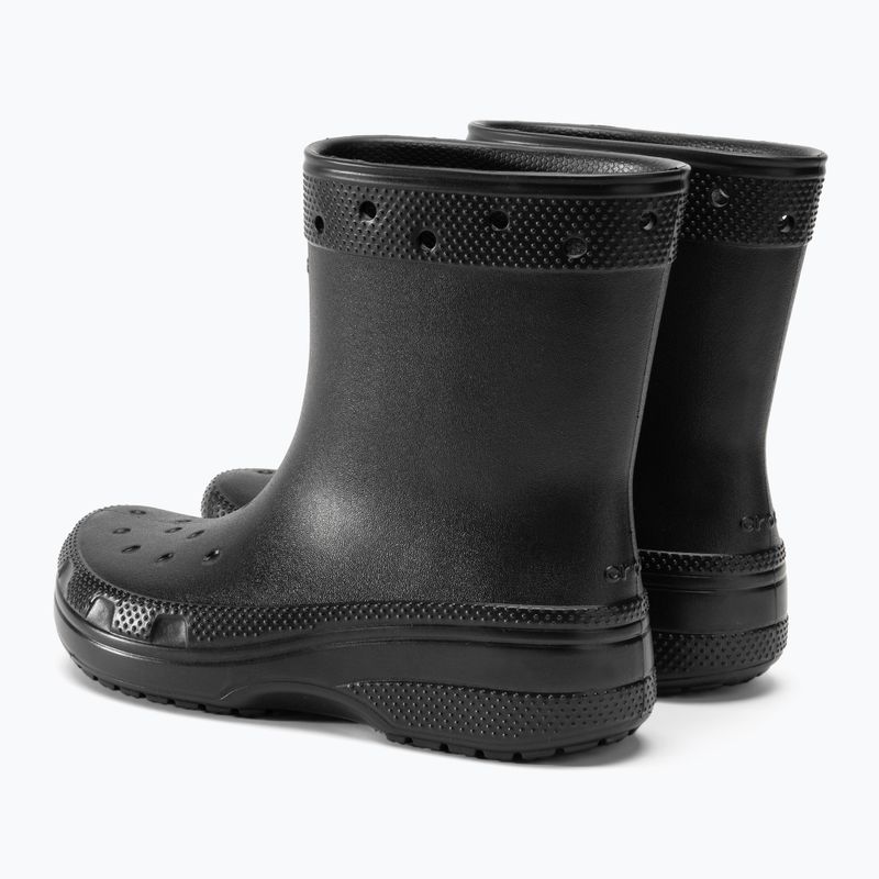 Чоловічі черевики Crocs Classic Rain Boot чорний 3