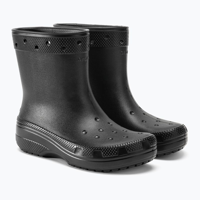 Чоловічі черевики Crocs Classic Rain Boot чорний 4