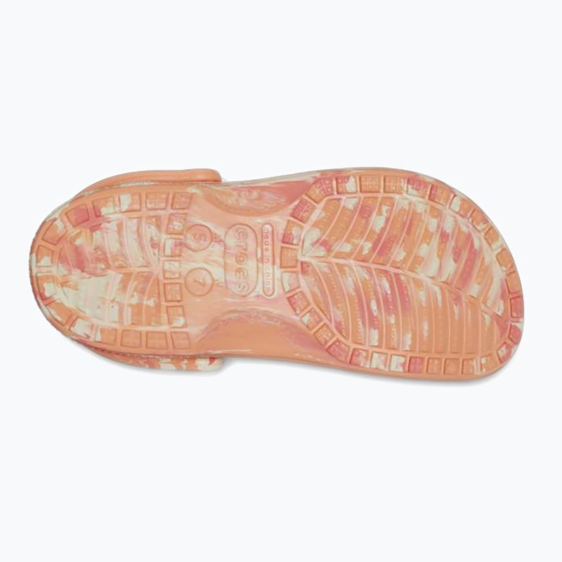 Жіночі шльопанці Crocs Marbled Clog fresco/multi 13