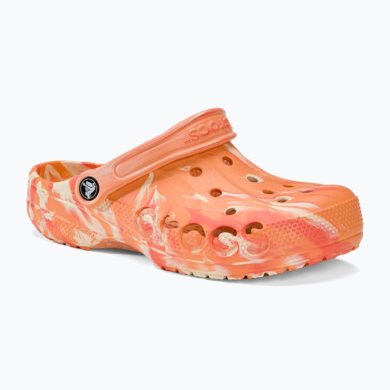 Жіночі шльопанці Crocs Marbled Clog fresco/multi