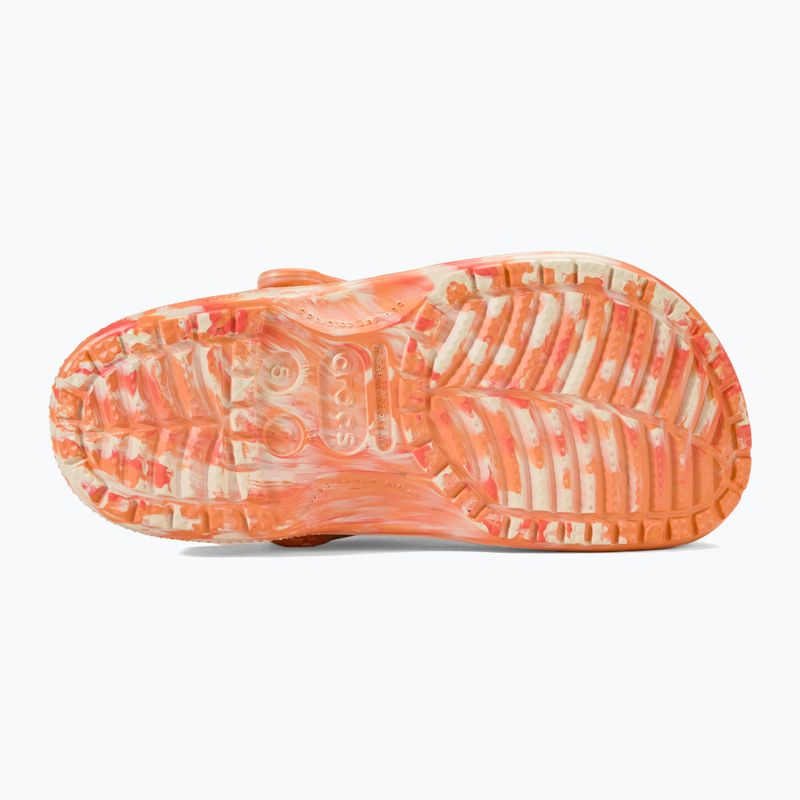 Жіночі шльопанці Crocs Marbled Clog fresco/multi 5
