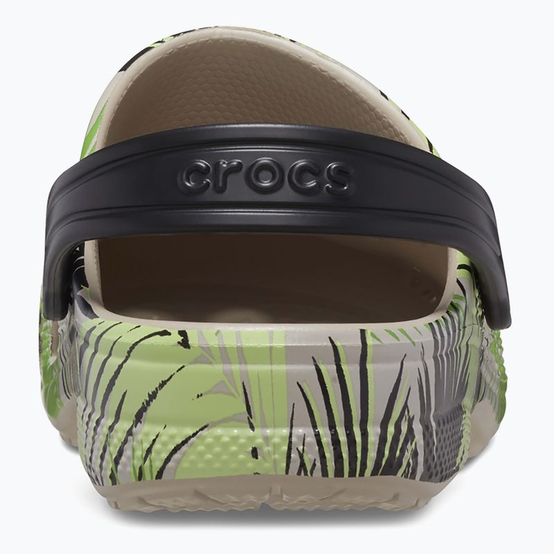 Шльопанці дитячі Crocs Baya Seasonal Printed Clog cobblestone/tropical 11