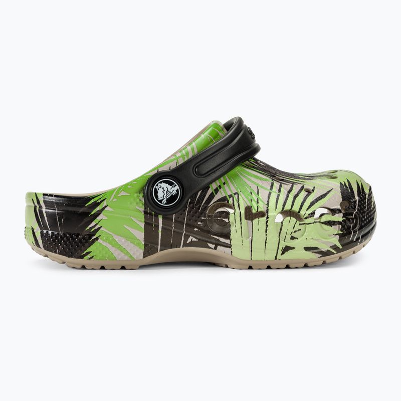 Шльопанці дитячі Crocs Baya Seasonal Printed Clog cobblestone/tropical 3