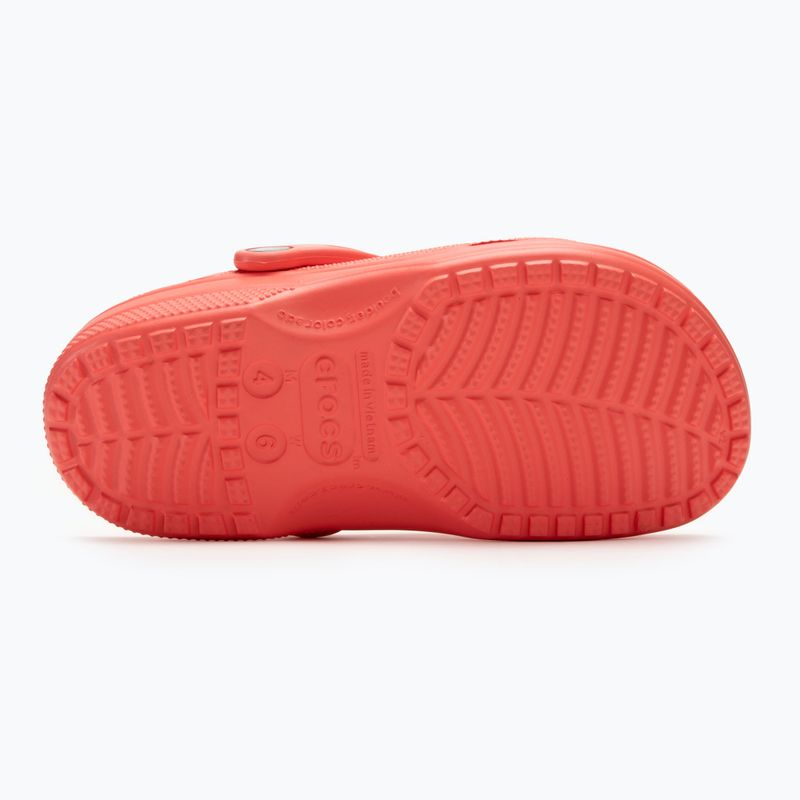 Шльопанці Crocs Classic neon watermelon 5