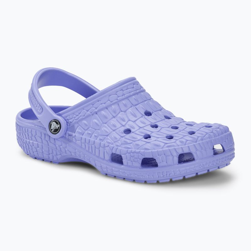 Шльопанці Crocs Classic Crocskin moon jelly 2