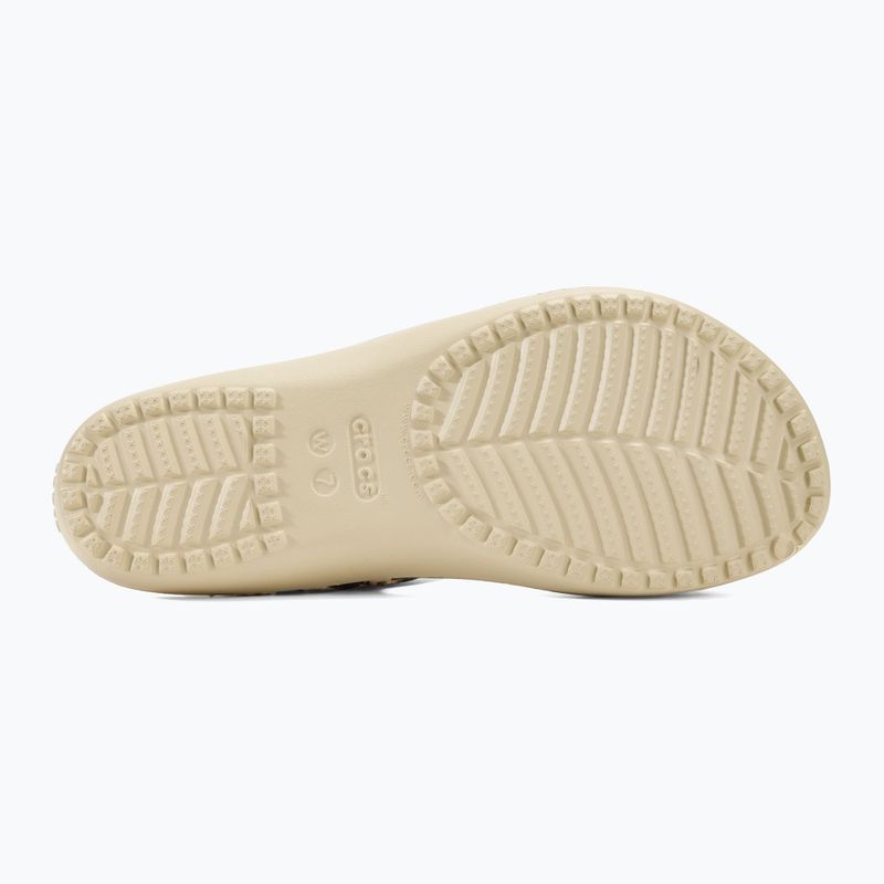 Жіночі шльопанці Crocs Kadee II Graphic зима білий/мульти 4