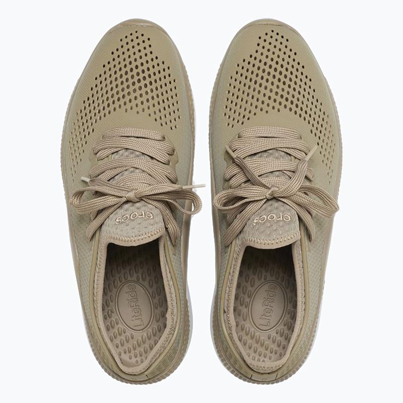 Кросівки чоловічі Crocs LiteRide 360 Pacer khaki 10