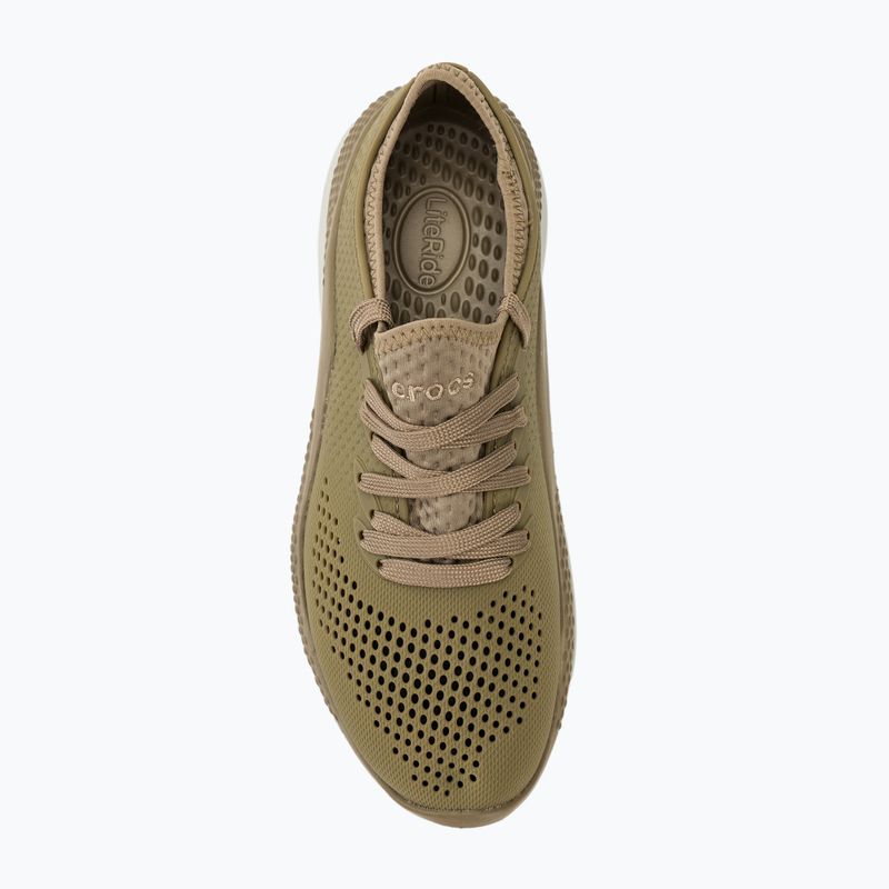 Кросівки чоловічі Crocs LiteRide 360 Pacer khaki 5