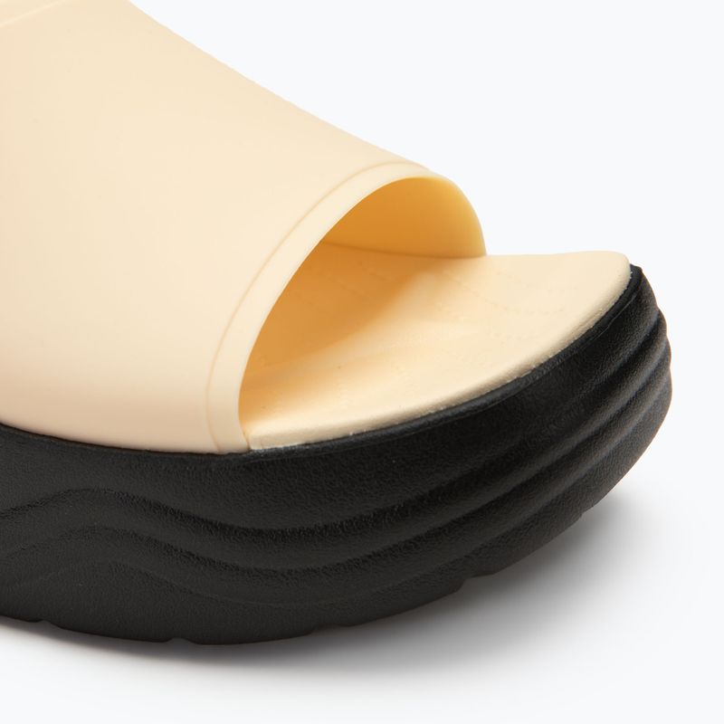 Шльопанці жіночі Crocs Skyline Slide vanilla/black 7