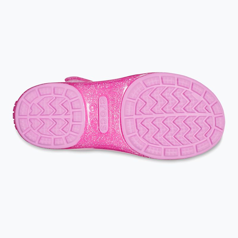 Дитячі босоніжки Crocs Isabella Glitter juice 12