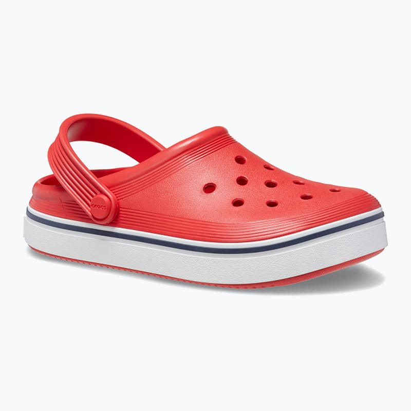 Дитячі шльопанці Crocs Crocband Clog T flame 9