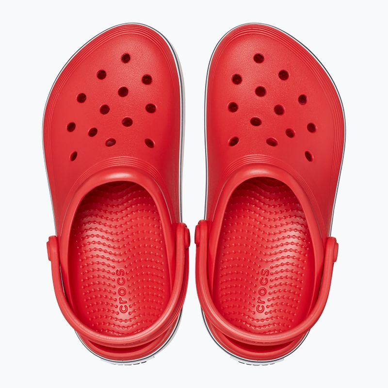 Дитячі шльопанці Crocs Crocband Clog T flame 12
