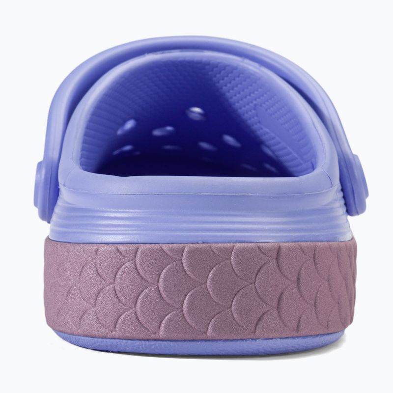Шльопанці дитячі Crocs Off Court Reflect Mermaid moon jelly/multi 7