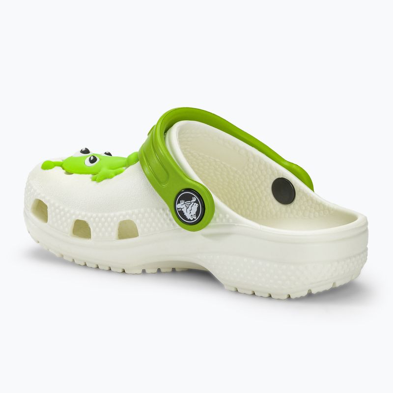 Дитячі шльопанці Crocs Classic Glow Alien різнокольорові 4