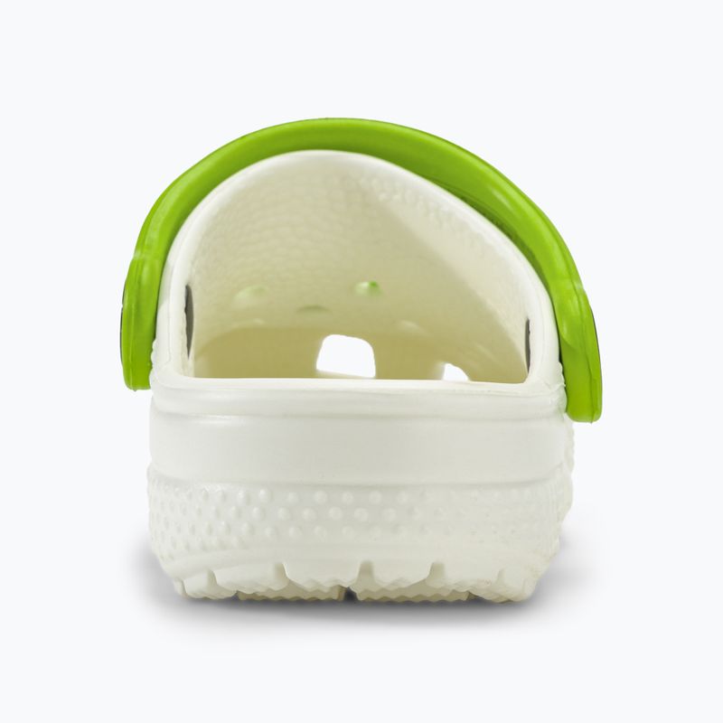 Дитячі шльопанці Crocs Classic Glow Alien різнокольорові 7
