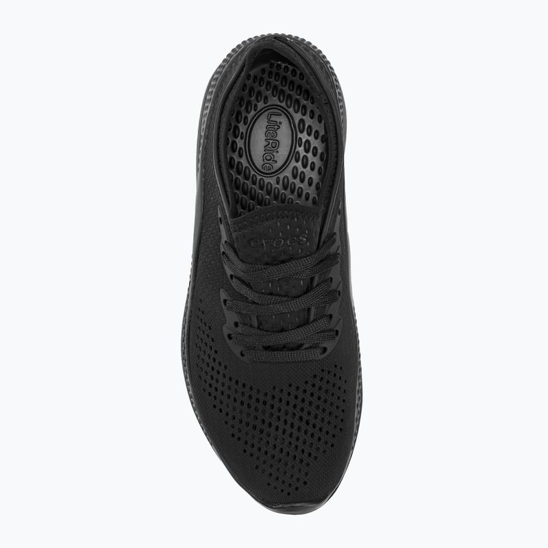 Кросівки жіночі Crocs LiteRide 360 Pacer black/black 5