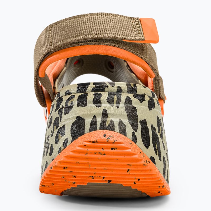 Босоніжки Crocs Hiker Xscape Animal хакі/леопардовий 6