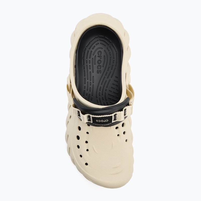 Капці Crocs Echo Clog bone/black 6