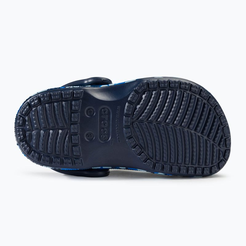 Дитячі сабо Crocs Baya Graphic Clog navy 5