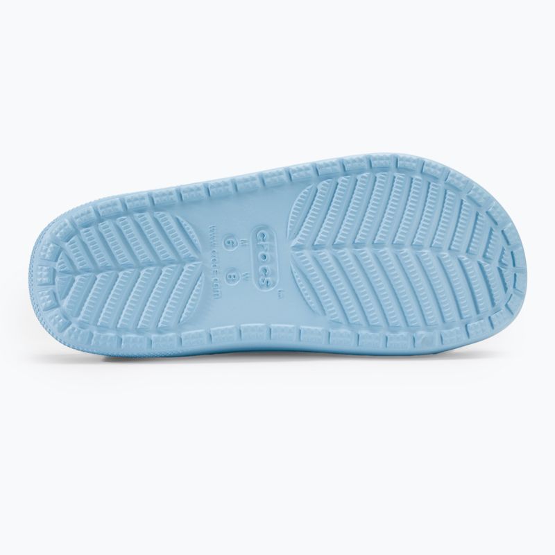 Шльопанці Crocs Classic Cozzzy сині кальцитові шльопанці 4