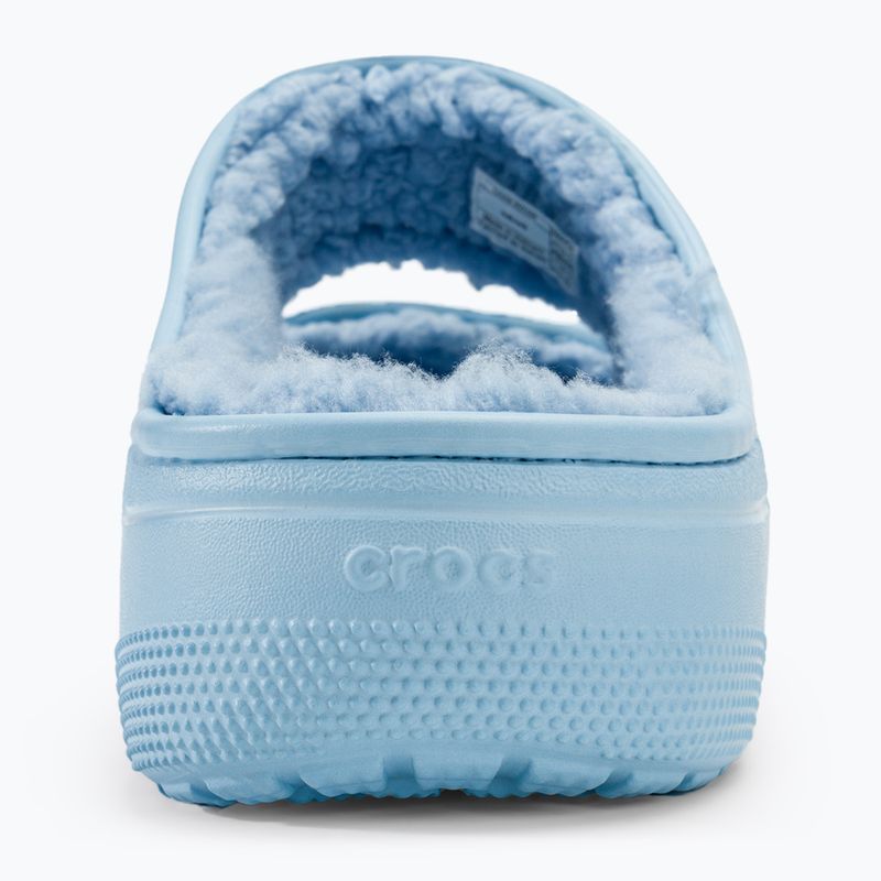 Шльопанці Crocs Classic Cozzzy сині кальцитові шльопанці 6