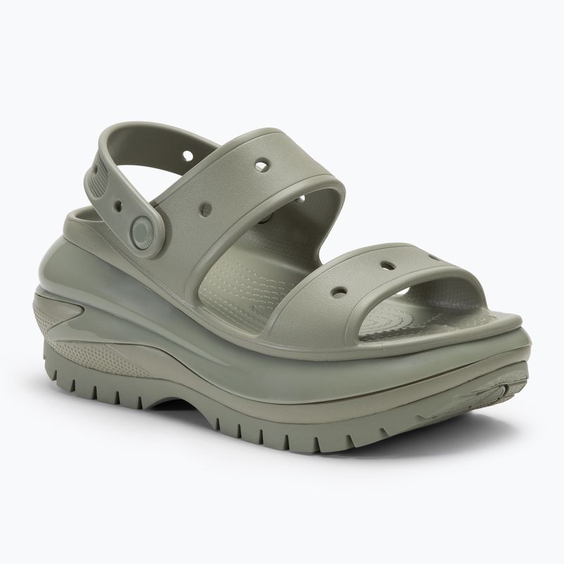 Сандалі жіночі Crocs Mega Crush elephant grey 2