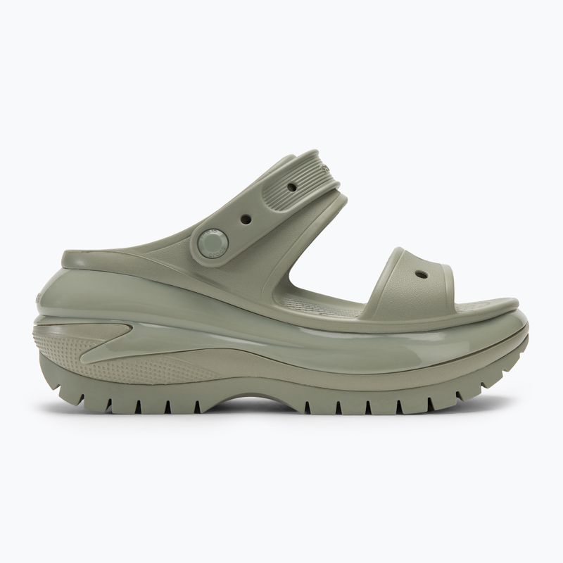 Сандалі жіночі Crocs Mega Crush elephant grey 3