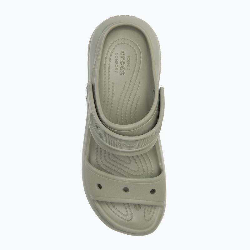 Сандалі жіночі Crocs Mega Crush elephant grey 5