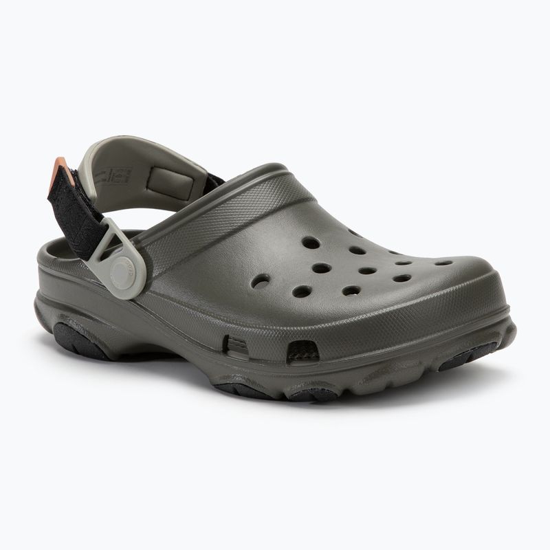 Шльопанці Crocs All Terrain dusty olive/multicolor 2