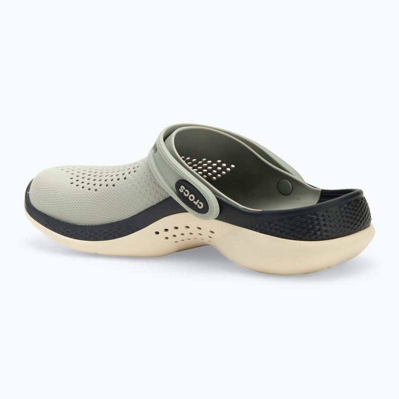 Шльопанці Crocs LiteRide 360 Clog elephant/black 4