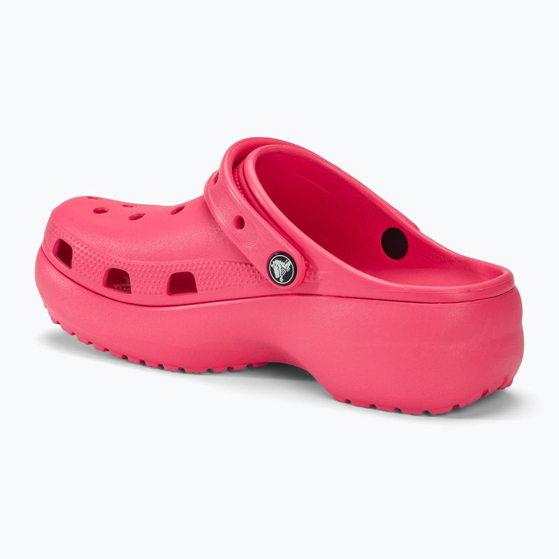 Шльопанці жіночі Crocs Classic Platform Clog hyper pink 4