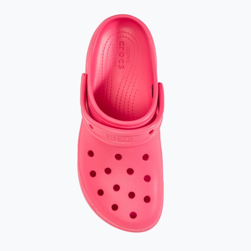 Шльопанці жіночі Crocs Classic Platform Clog hyper pink 6
