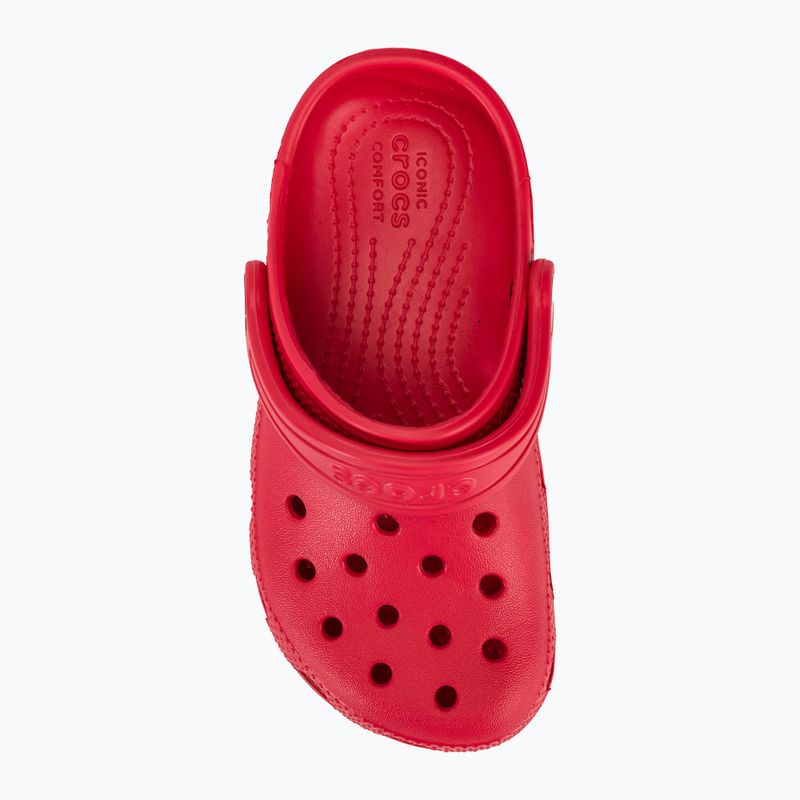 Дитячі шльопанці Crocs Classic Clog T varsity червоні 7