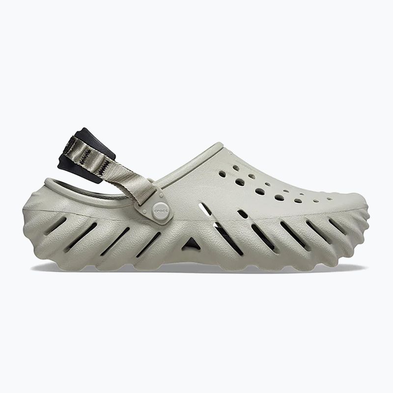 Шльопанці Crocs Echo Clog elephant grey 10