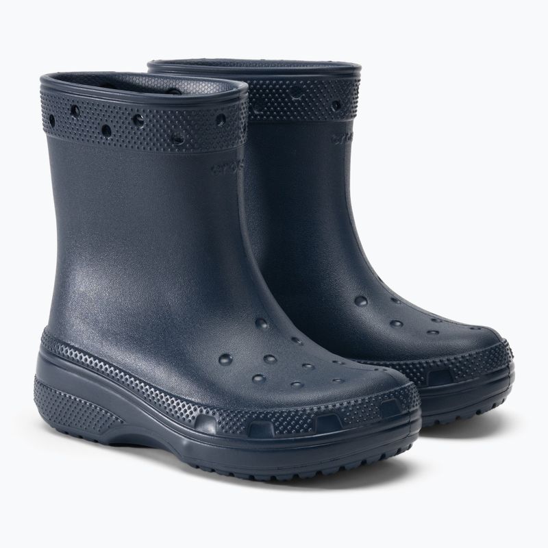 Crocs Classic Boot Kids чорні веллінгтони 4