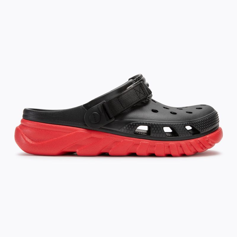 Шльопанці Crocs Duet Max II Clog black/varsity red 3