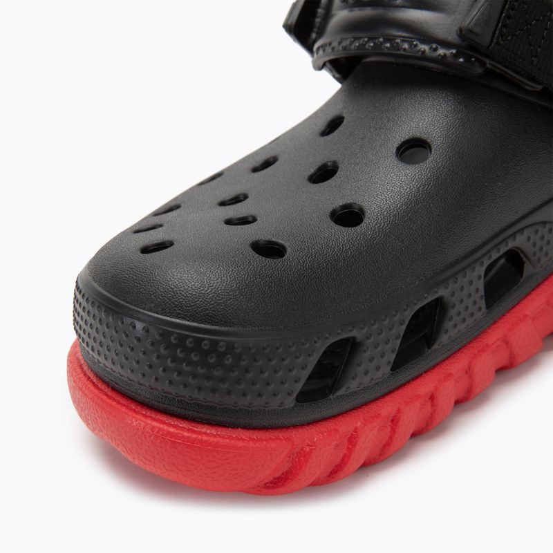 Шльопанці Crocs Duet Max II Clog black/varsity red 7