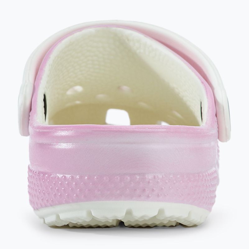 Дитячі шльопанці Crocs Classic Glow in the Dark фламінго 7