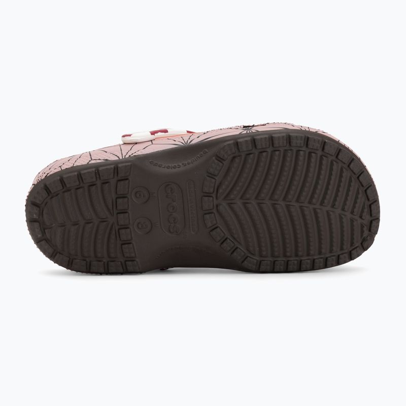 Шльопанці Crocs Classic Demon Slayer espresso 5