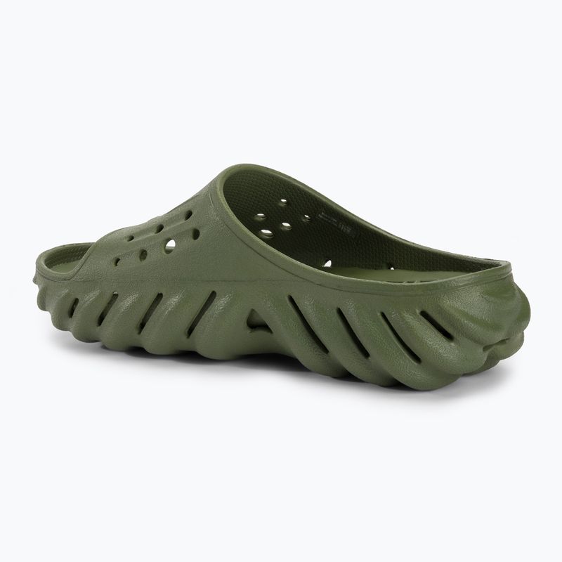 Шльопанці Crocs Echo Slide army green 3