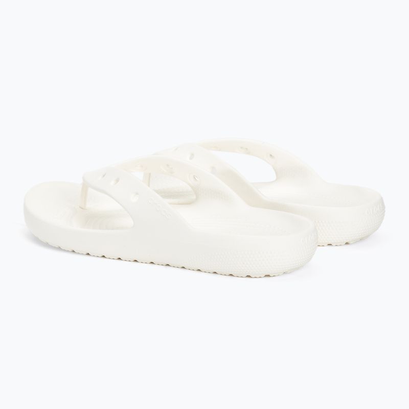 Шльопанці Crocs Classic Flip V2 білі 3