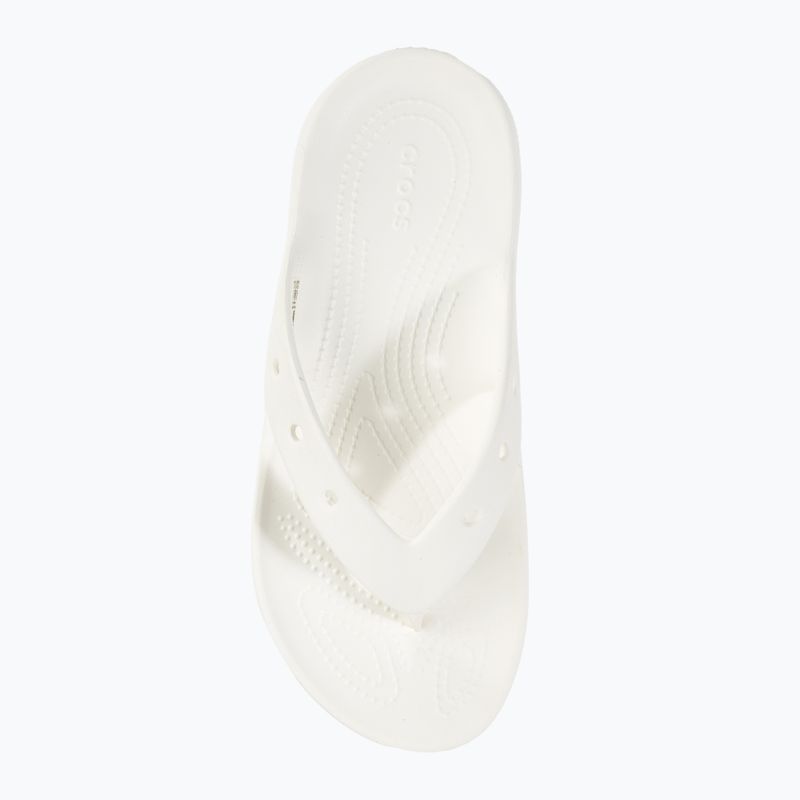 Шльопанці Crocs Classic Flip V2 білі 6
